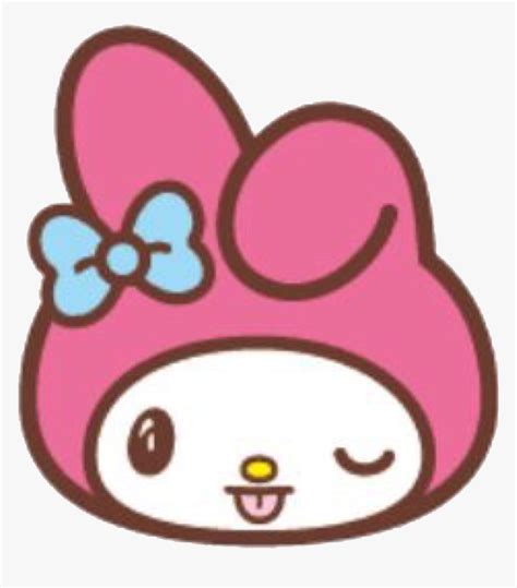 my melody face png